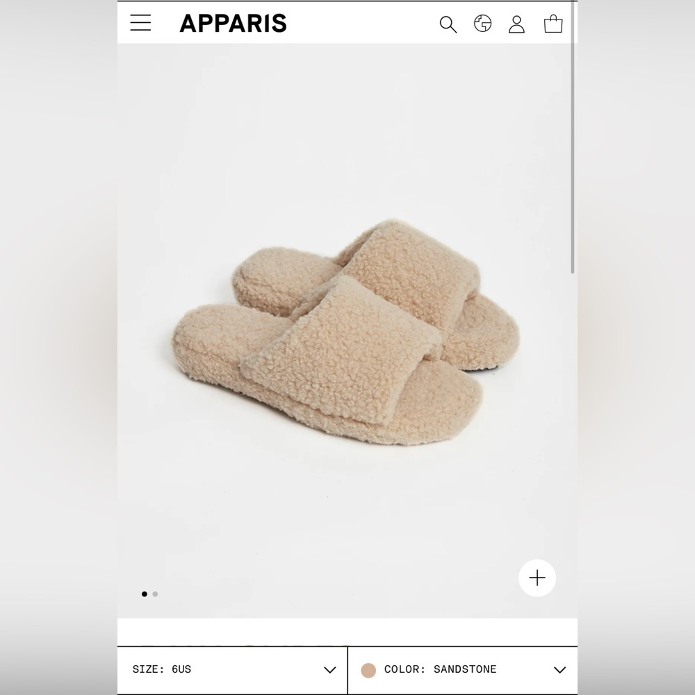 BRAND NEW APPARIS SLIPPERS